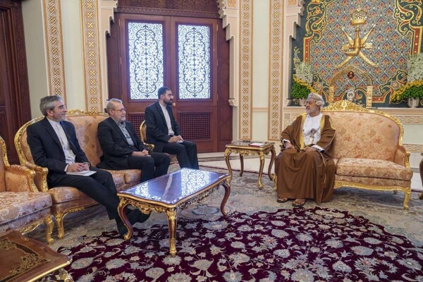 Meeting between Sultan of Oman and Iran's National Security Chief
