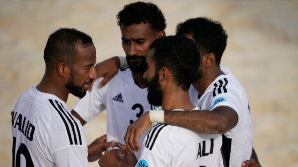 UAE Beach Soccer Team Prepares in Oman